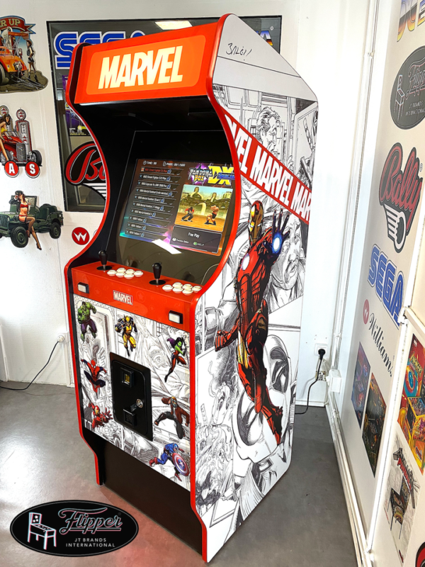 Borne Arcade Pro monnayeur "Marvel"