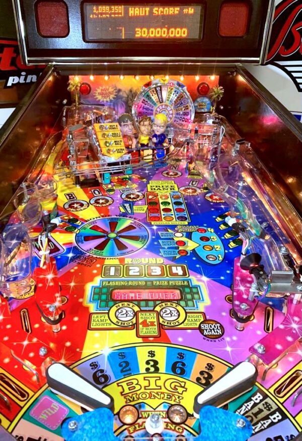 Flipper Wheel of Fortune Stern Pinball – Image 8